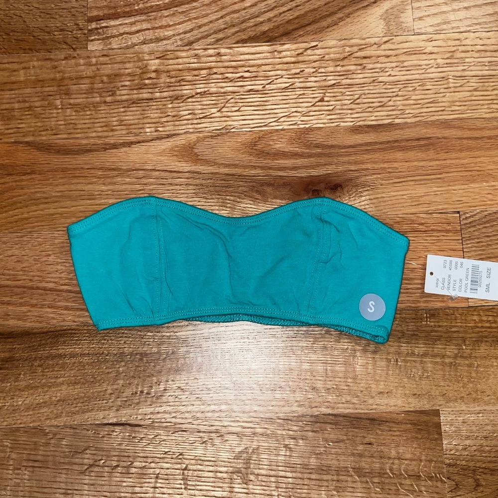 NWT PacSun Green Bandeau, size small